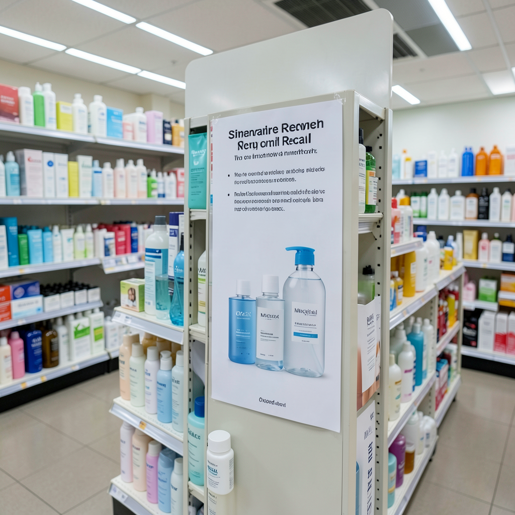 Simple recalls micellar water over bacteria concerns